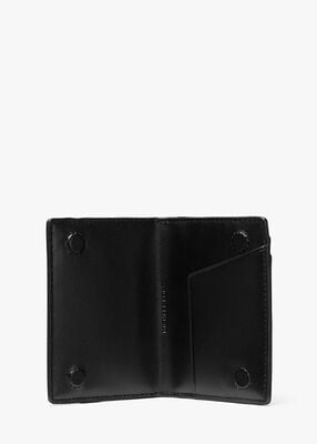 michael kors cooper signature logo bi fold wallet