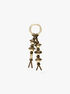 michael kors embellished floral bag charm