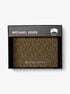 Harrison Logo Billfold Wallet With Passcase michael kors harrison logo billfold wallet with passcase