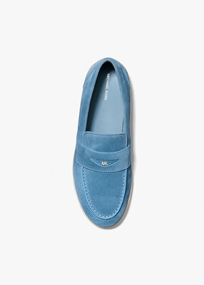 michael kors wesley suede loafer