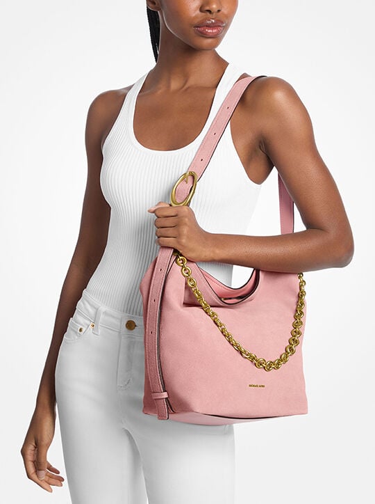Nolita Large Suede Bucket Tote Bag michael kors nolita large suede bucket tote bag
