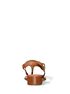 michael kors hannah signature logo t strap sandal