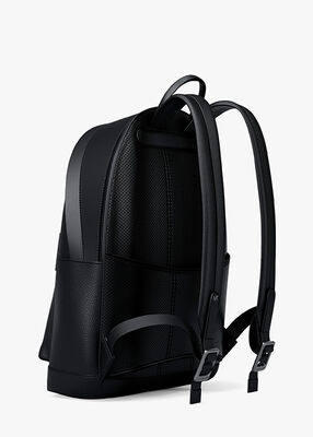 michael kors jet set pebbled leather backpack