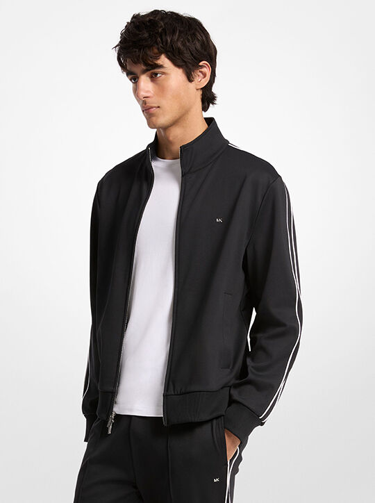 Contrast Piping Track Jacket michael kors contrast piping track jacket
