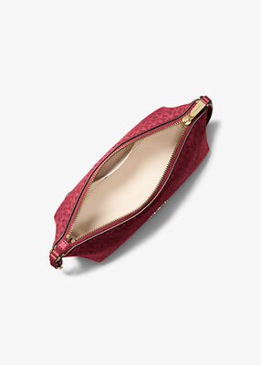 michael kors laila small signature logo pochette