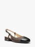 michael kors perla flex signature logo slingback flat