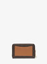 Small Logo and Leather Wallet michael kors small logo and leather wallet