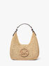 Nolita Small Crocheted Hobo Shoulder Bag michael kors nolita small crocheted hobo shoulder bag