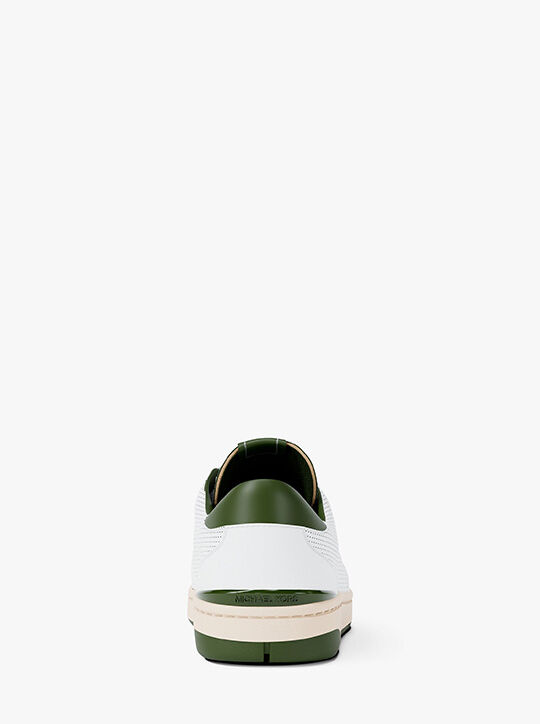 Wilton Perforated Leather Sneaker michael kors wilton perforated leather sneaker