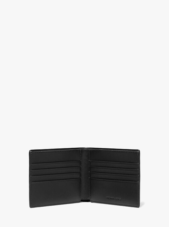 Greyson Logo Slim Billfold Wallet michael kors greyson logo slim billfold wallet