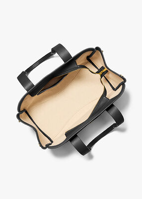 michael kors romee large pebbled leather tote bag