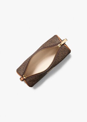 michael kors izzy small signature logo barrel pochette