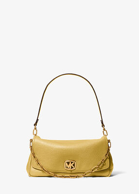michael kors bryant large textured leather convertible shoulder bag