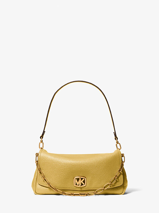 michael kors bryant large textured leather convertible shoulder bag