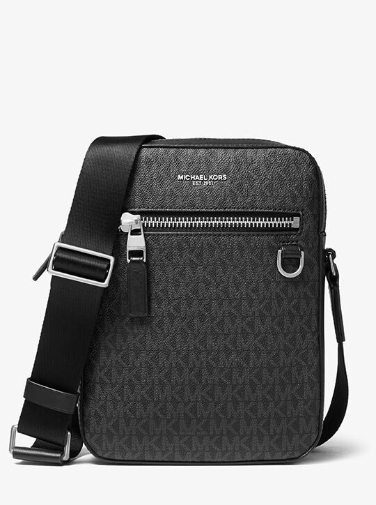 Henry Logo Flight Bag michael kors henry logo flight bag