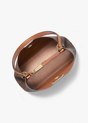 michael kors حقيبة كتف برات متوسطة الحجم