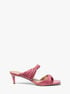 Kiana Leather Mule Sandal michael kors kiana leather mule sandal