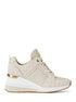Georgie Signature Logo Trainer michael kors georgie signature logo trainer