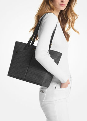 michael kors حقيبة حمل متوسطة الحجم بشعار الماركة