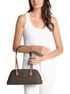 Petra Medium Signature Logo Shoulder Bag michael kors petra medium signature logo shoulder bag