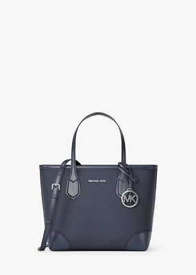 michael kors eva extra small saffiano leather convertible tote bag