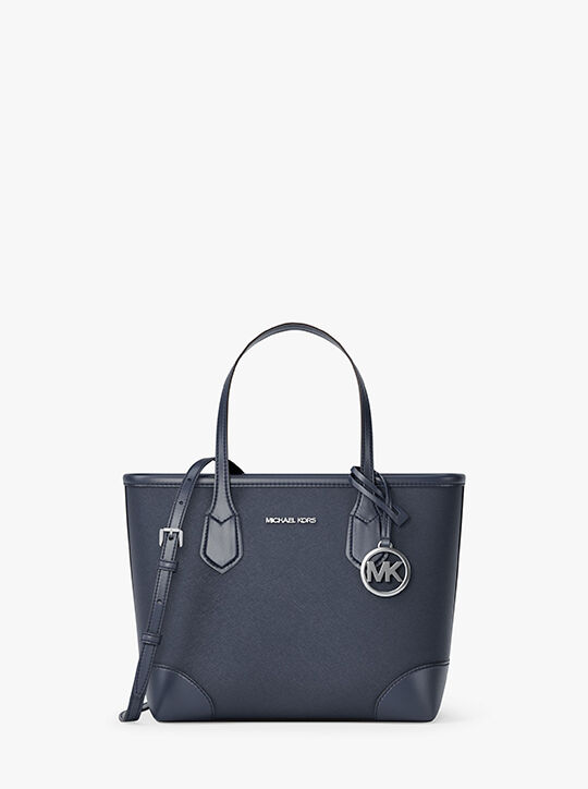 michael kors eva extra small saffiano leather convertible tote bag