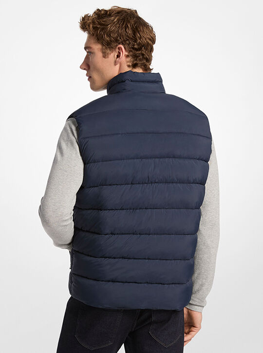 michael kors glendale quilted nylon vest