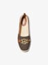 Rory Logo and Faux Leather Espadrille michael kors rory logo and faux leather espadrille