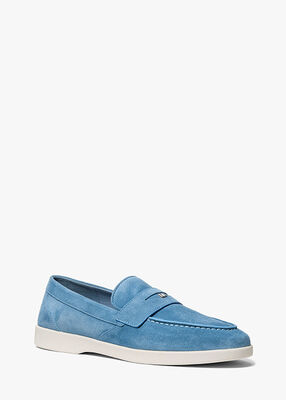michael kors wesley suede loafer
