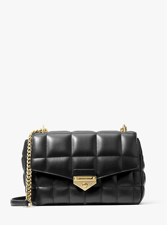 michael kors soho large quilted shoulder bag