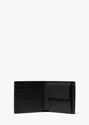 michael kors محفظة هدسون الجلدية المحببة
