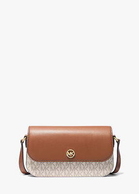 michael kors jet set travel small logo crossbody bag