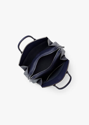 michael kors حقيبة ليلى الجلدية صغيرة جدًا