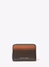 michael kors jet set small signature logo zip around card case