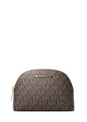 michael kors jet set medium signature logo travel kit