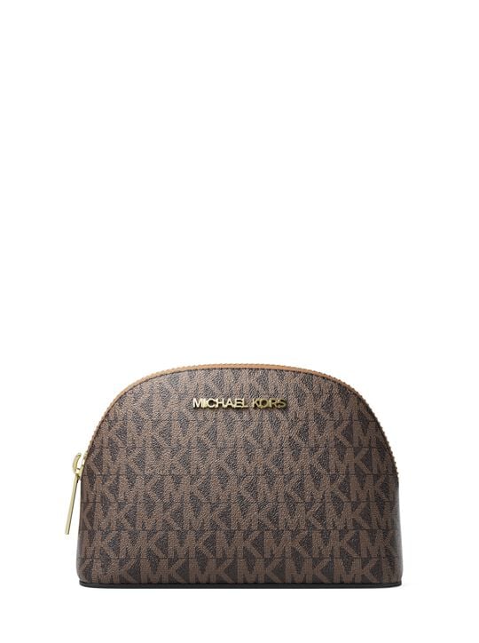 michael kors jet set medium signature logo travel kit