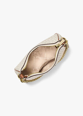 michael kors jet set signature logo convertible crossbody bag