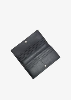 michael kors محفظة كارسون الجلدية الكبيرة المحببة