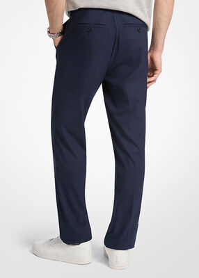 michael kors men s comfort blend trouser