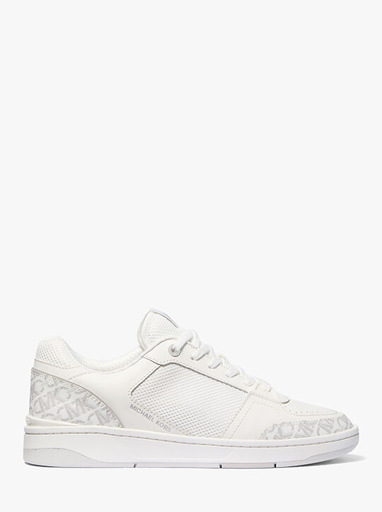 Rebel Empire Monogram and Leather Sneaker michael kors rebel empire monogram and leather sneaker
