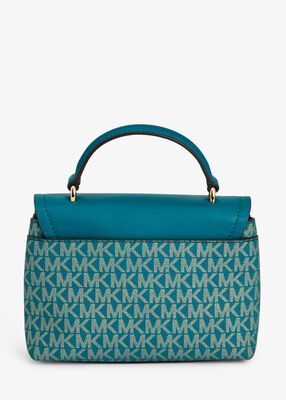 michael kors tribeca extra small signature logo convertible crossbody bag