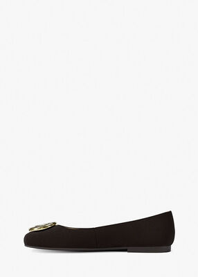 michael kors milan suede ballet flat