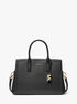 michael kors laila medium leather satchel