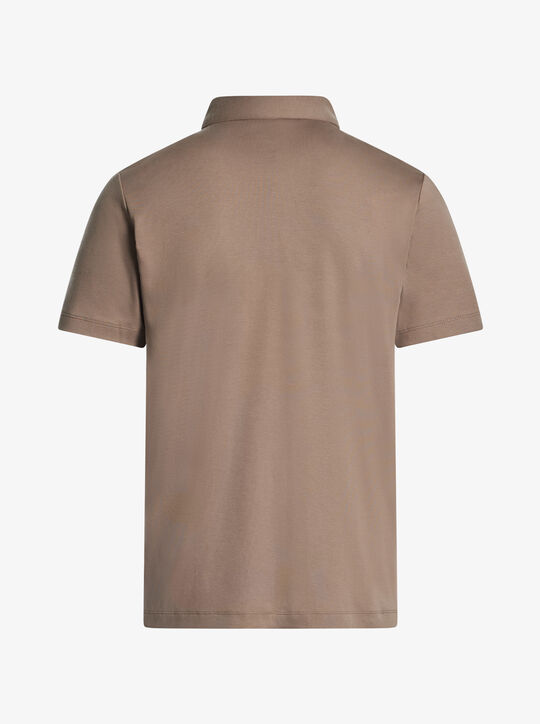 michael kors embroidered logo cotton polo shirt