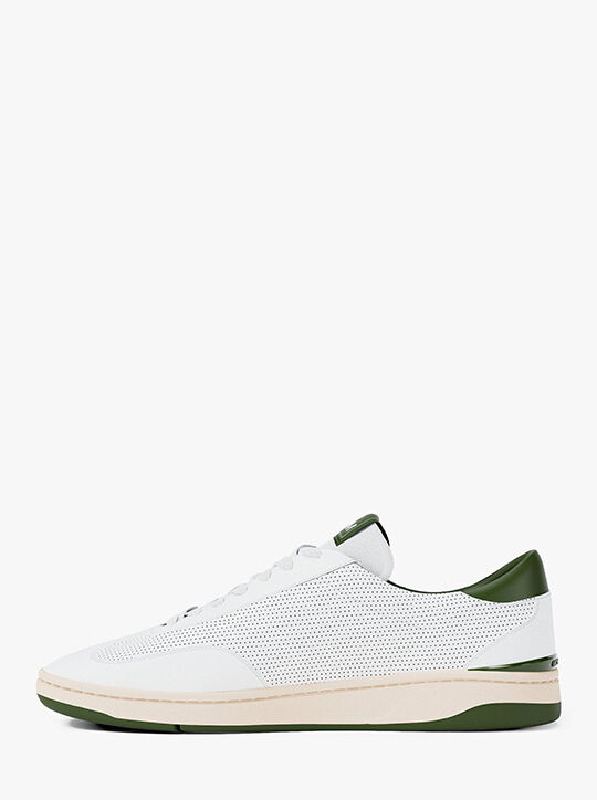 Wilton Perforated Leather Sneaker michael kors wilton perforated leather sneaker