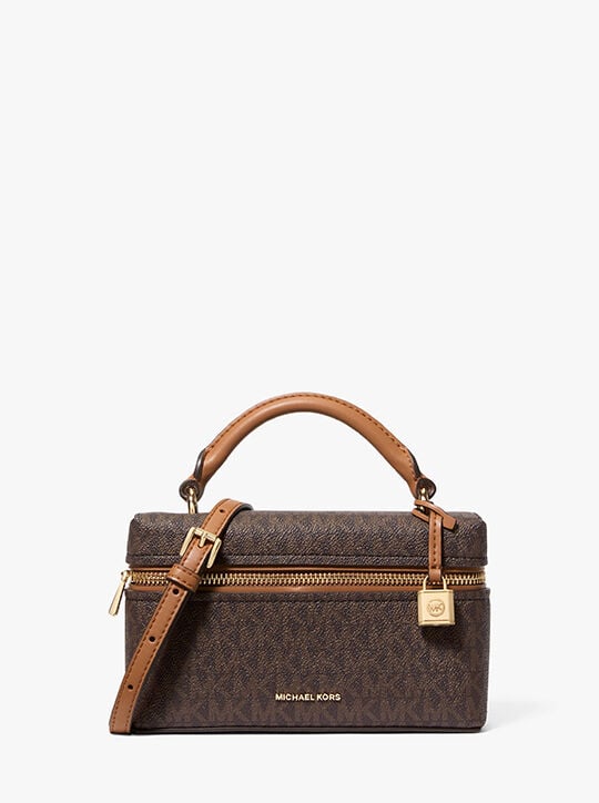 حقيبة جانا كروس بودي صغيرة قابلة للتحويل بشعار الماركة michael kors حقيبة جانا كروس بودي صغيرة قابلة للتحويل بشعار الماركة
