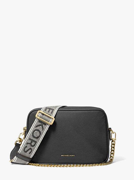 michael kors bryant medium nylon camera crossbody bag