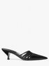 michael kors haisley leather mule pump