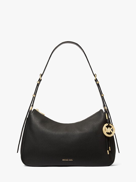 Nolita Medium Pebbled Leather Shoulder Bag michael kors nolita medium pebbled leather shoulder bag