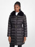 michael kors packable quilted nylon puffer coat